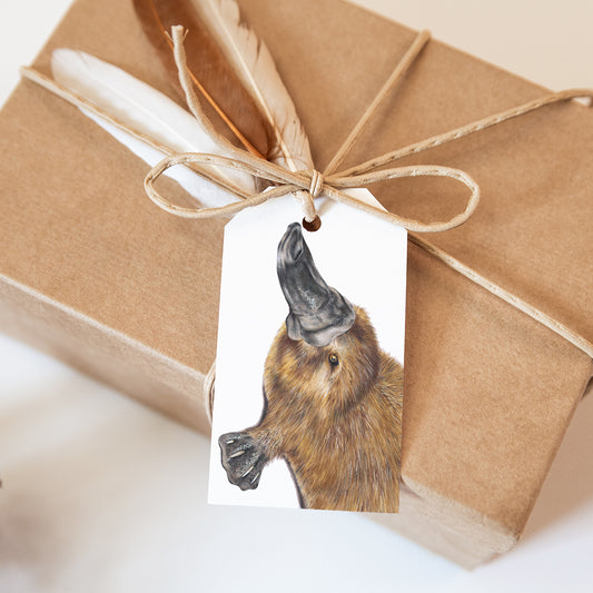 Platypus Gift Tags - set of 6