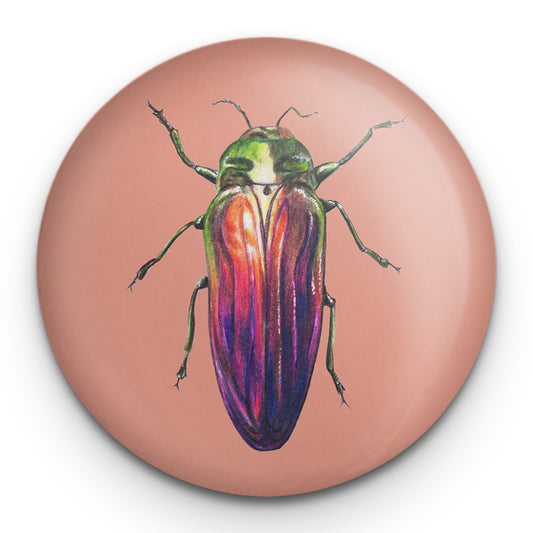 Rainbow Scarab Beetle - Magnetic bottle opener