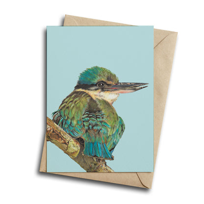 Kingfisher Greeting Card