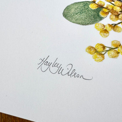 The Glowkeeper/yellow - Fine Art Print