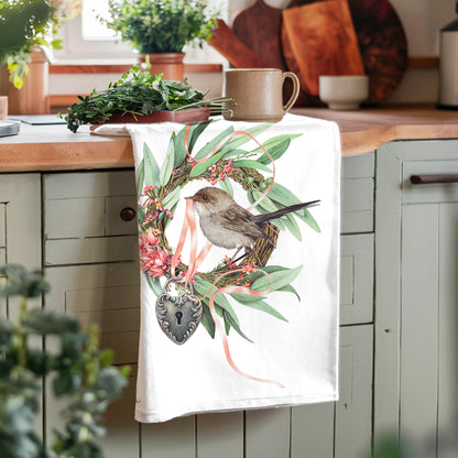 Superb Fairy Wren - Tea towel