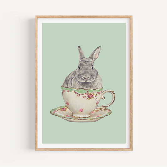 Tea Time Fine Art Print