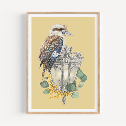 The Glowkeeper/yellow Fine Art Print