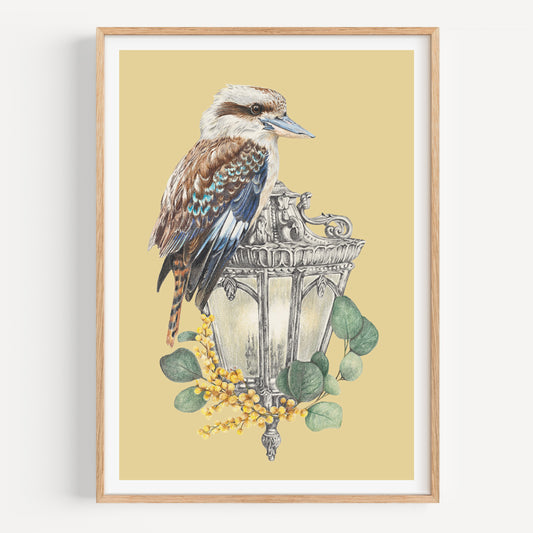 The Glowkeeper/yellow - Fine Art Print