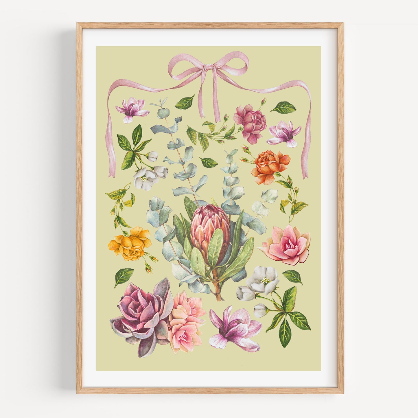 Vintage Florals - Fine Art Print