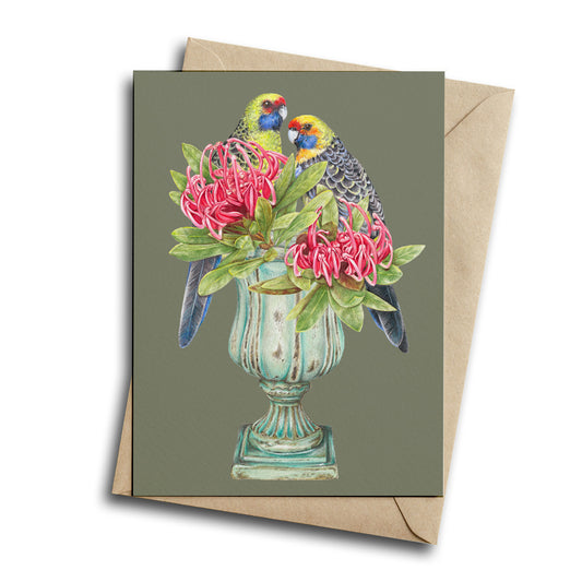 Wild Arrangement - Greeting Card