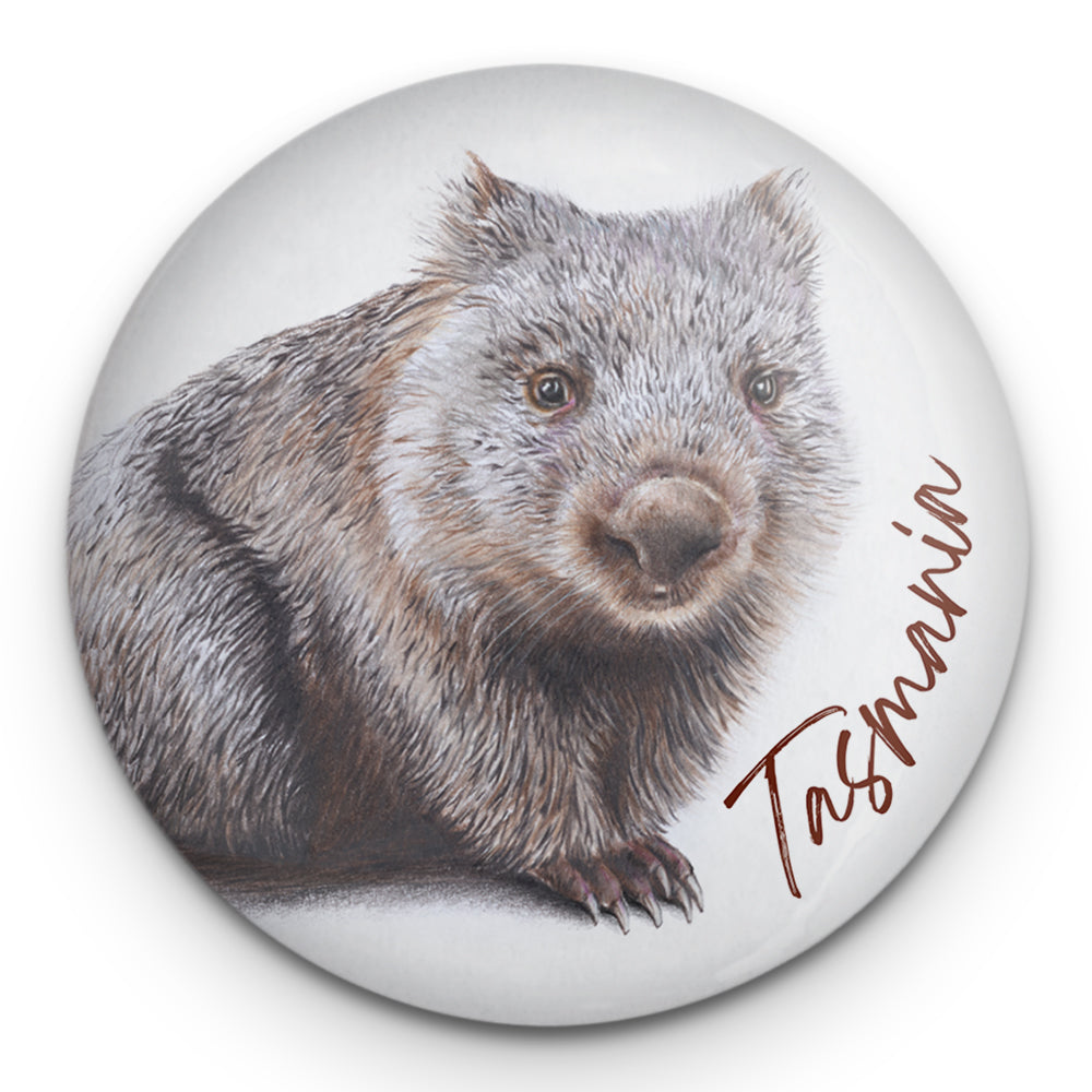 Wombat Tasmania - Magnetic bottle opener
