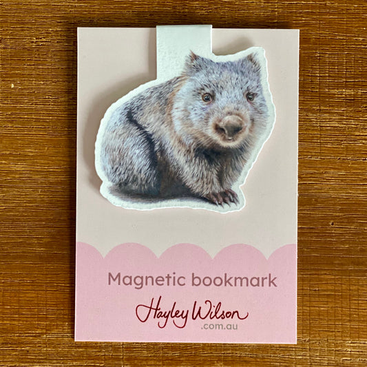Wombat - Magnetic Bookmark