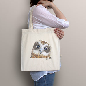 Boobook Owl Tote Bag