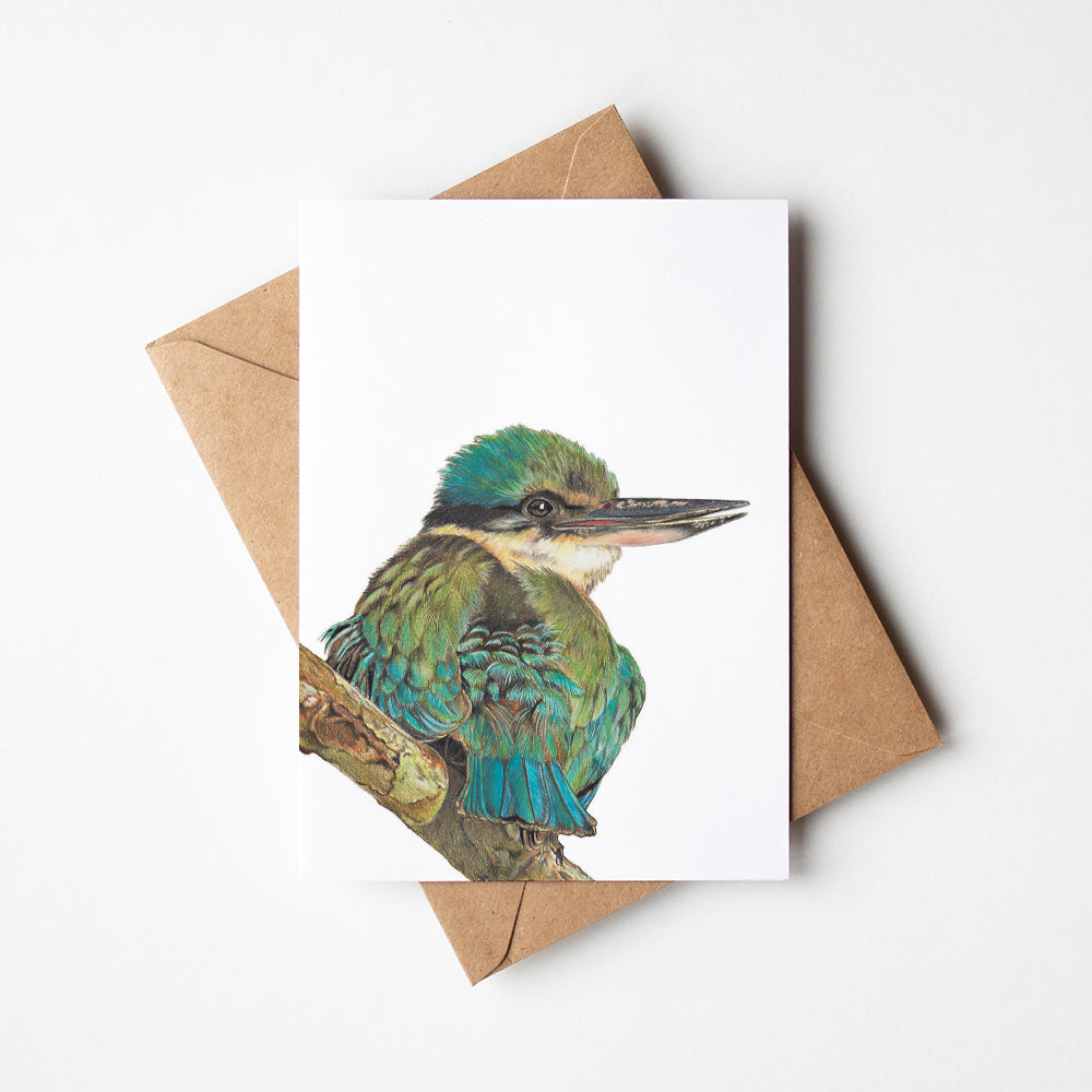 Kingfisher Greeting Card