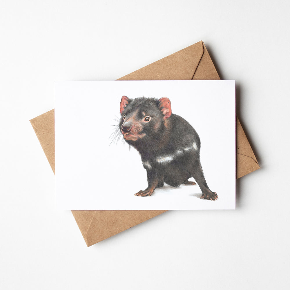 Tasmanian Devil Greeting Card