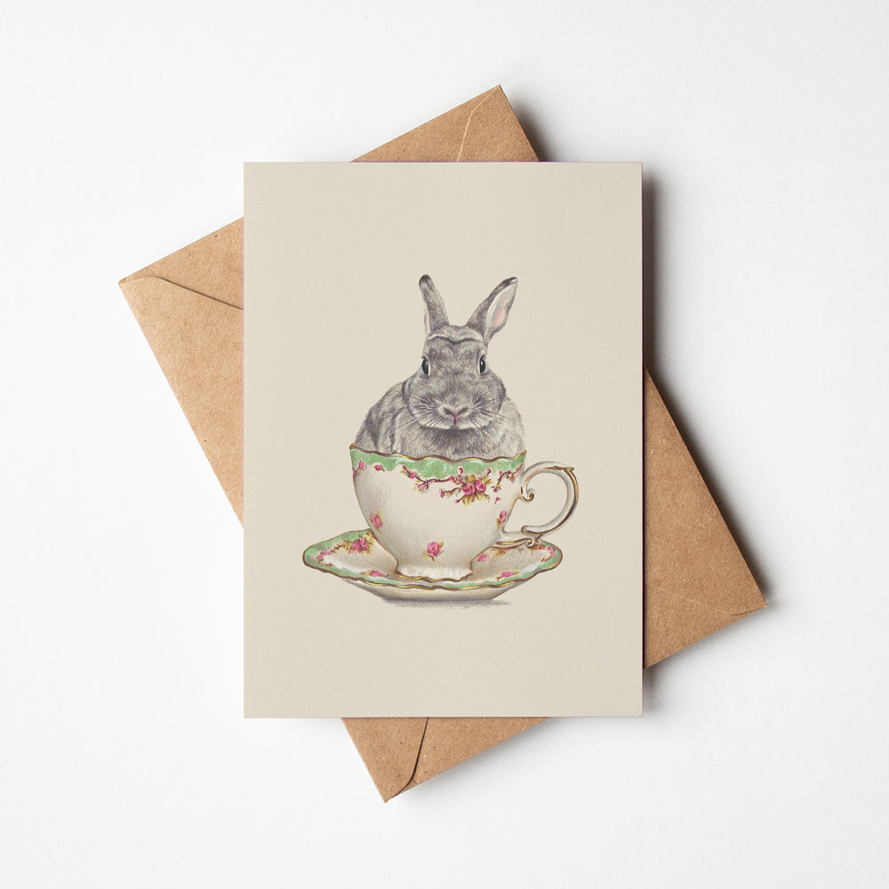Tea Time Greeting Card